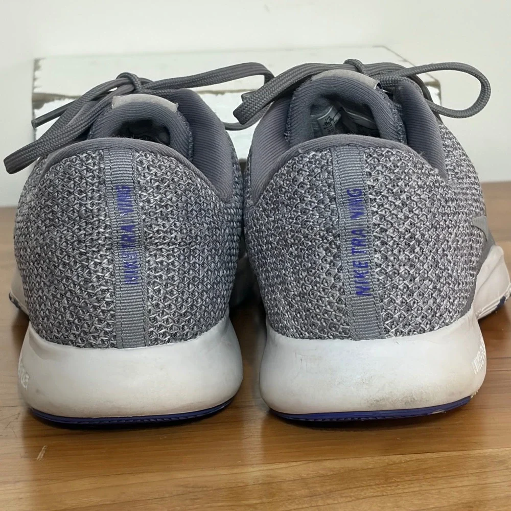 Nike Flex TR 8 Womens Training Shoes Grey Purple 924339-005 Size 8.5